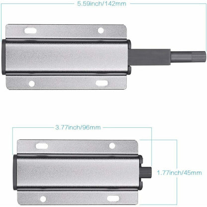 Push To Open Magnet Cabinet Door, 4 pcs Magnetic Latch Push Open DAmper, Push To Open DAmper For Door, Drawer, Furniture - Image 2