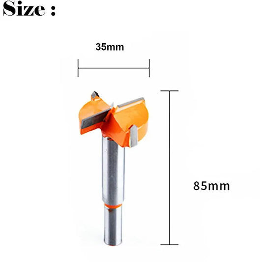 35Mm High Speed Hex Shank Hole Saw Cutter For Woodworking Hinge Hole Drilling 1Pc - Image 2