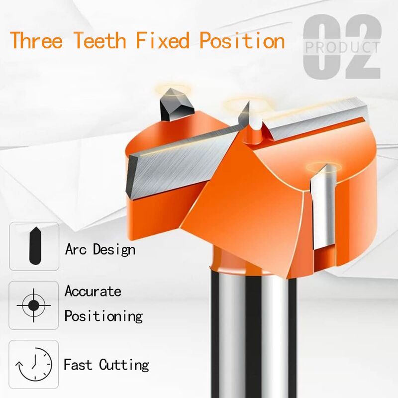 35Mm High Speed Hex Shank Hole Saw Cutter For Woodworking Hinge Hole Drilling 1Pc - Image 4