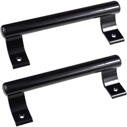 2 pcs 8" Aluminum Sliding Door Handle, Modern Metal Handle For Balcony Glass Doors, Bathroom Sliding Doors, Etc. - Image 2