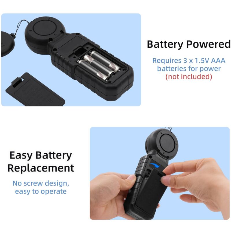 Digital Lux Meter, Light Measurement With 0.1-200,000 Lux, Portable Digital Ambient Light Meter Range Up To 200,000 Lux - Image 4