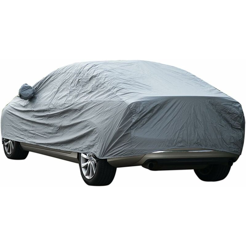 Universal Vehicle Cover, Fully Waterproof, Anti-Scratch, Durable, Lined, Breathable Cotton, Heavy Duty - Image 2