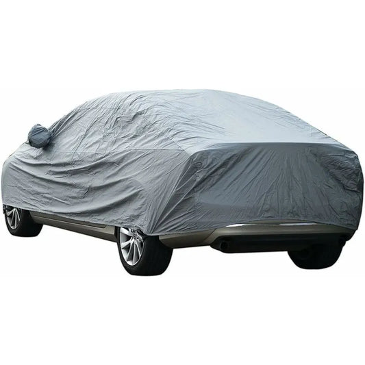 Universal Vehicle Cover, Fully Waterproof, Anti-Scratch, Durable, Lined, Breathable Cotton, Heavy Duty - Image 2