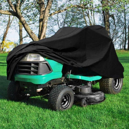 1Pc Waterproof Lawn Mower Cover Uv Resistant Oxford Cloth (170 X 61 X 117Cm, Black) - Image 2