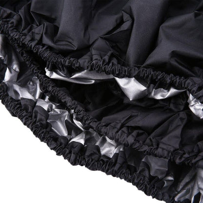 1Pc Waterproof Lawn Mower Cover Uv Resistant Oxford Cloth (170 X 61 X 117Cm, Black) - Image 3
