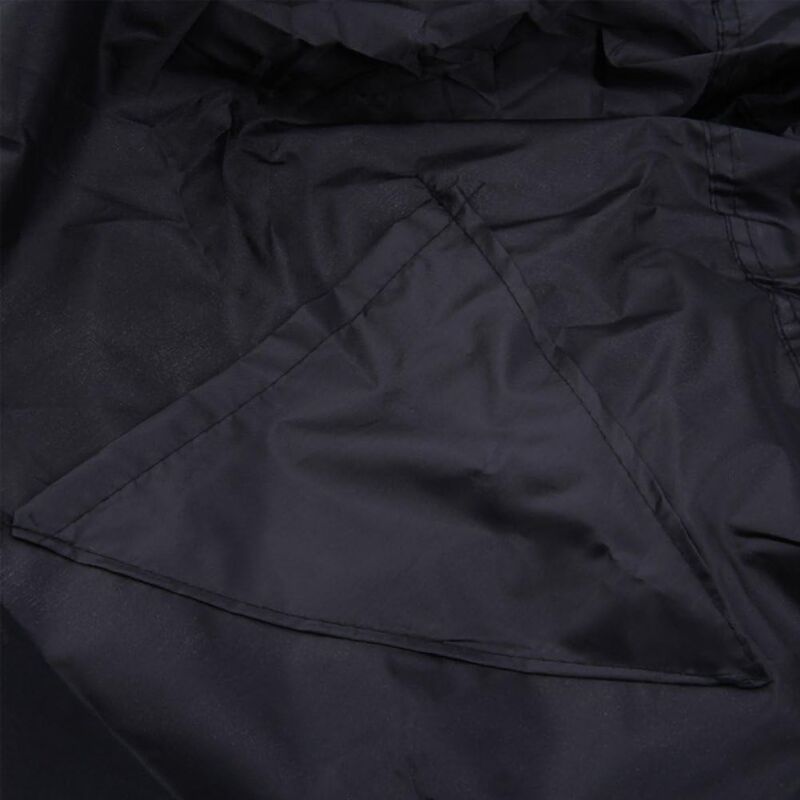 1Pc Waterproof Lawn Mower Cover Uv Resistant Oxford Cloth (170 X 61 X 117Cm, Black) - Image 4