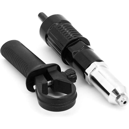 Riveter Adapter, Rivet Gun Adapter Kit For Cordless Electric Drill, Electric Rivet Gun Riveting Tool - Image 2
