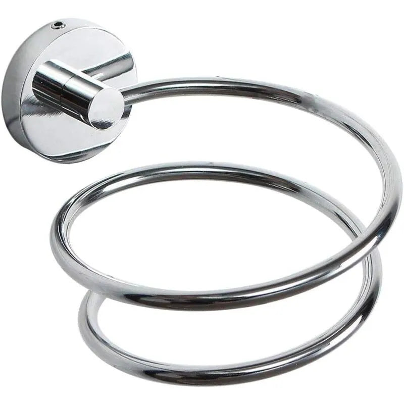 Wall Mounted Hair Dryer Holder, 304 Stainless Steel Hair Dryer Storage/Holder, Bathroom Accessories