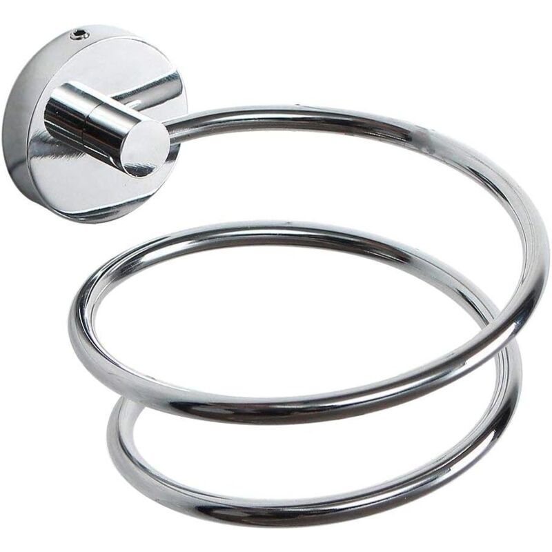 Wall Mounted Hair Dryer Holder, 304 Stainless Steel Hair Dryer Storage/Holder, Bathroom Accessories - Image 2