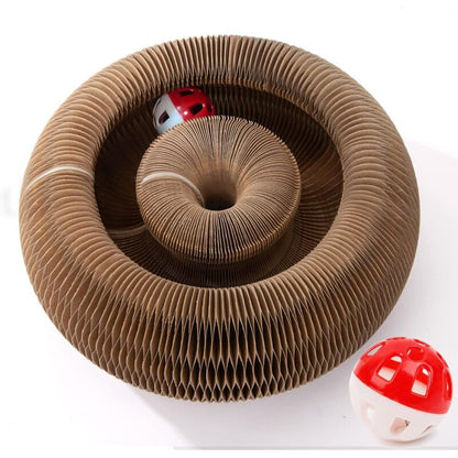 Magic Organ Interactive Scratching Toy - The Ultimate Interactive Mental And Physical Exercise For Indoor Cats