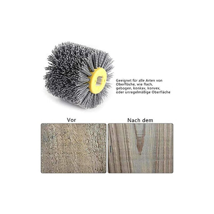 Nylon Brush - Pull Wheel - Polishing Brush - Grit 80/120/180/240 - For Woodworking Machine - Satin Finishing Machine - Image 4