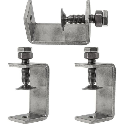 3 pcs 65Mm Heavy Duty 304 Stainless Steel C-Clamps, For Clamps, Pliers And Turnbuckles, Woodworking Tools, Diy & Auto
