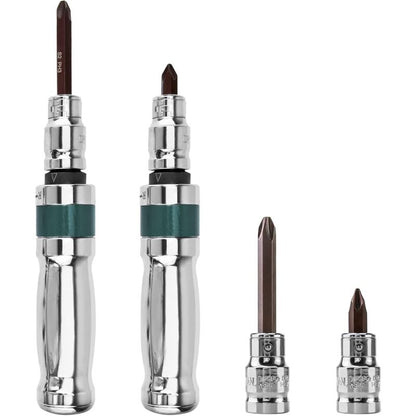 Impact Screwdriver Set, Impact Driver + Adapter + Bits, 12 Pieces, 1/2" - Image 3
