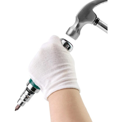 Impact Screwdriver Set, Impact Driver + Adapter + Bits, 12 Pieces, 1/2" - Image 4