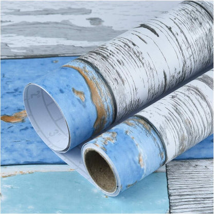 Self Adhesive Vinyl Wallpaper For Furniture Countertop Wood Grain Pattern Decorative Sticker,0.456M - Image 3