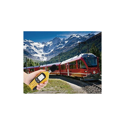 Sound Level Meter 40-130Dba, Professional Decibel Meter With Backlit Display (9V Battery Included) - Image 4