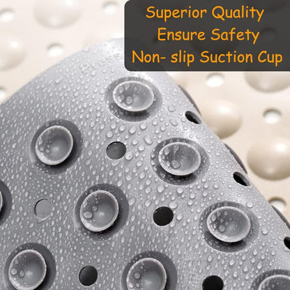 Non-Slip Bath Mat Shower Mat With Foot Massage, Environmentally Friendly Pvc Anti-Mold Bathroom Bathtub Mat Floor - Image 4