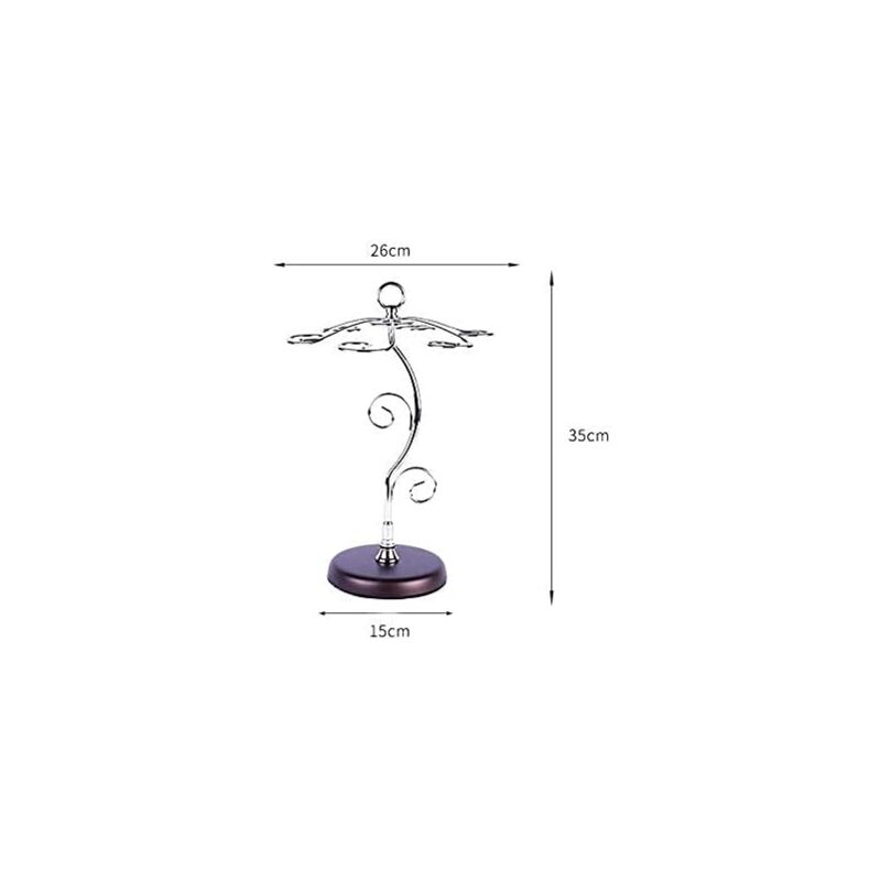 Countertop Wine Glass Rack - Air Drying System - Kitchen Glass Storage Rack - Wine Glass Storage Rack 35 X 25 Cm - Image 2