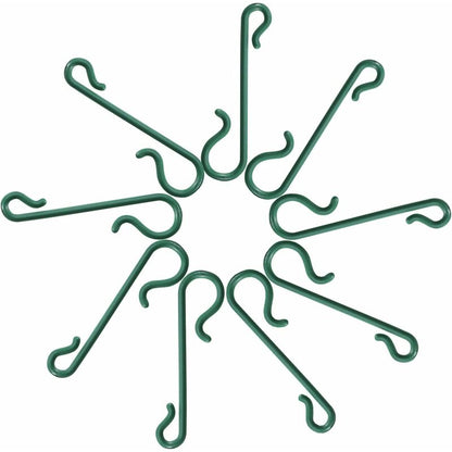 Green Christmas Tree Hooks Christmas Hook Mini Hangers For Christmas Tree, Christmas Wreath, Christmas Vine (200) - Image 3