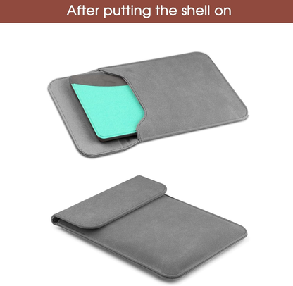 Universal Sleeve Case for 6"，6.8", Kindle Paperwhite/Colorsoft/Signature Edition 2024-2012 Sleeve Bag Pouch Cover for 6-6.8'' Kobo/Tolino/Pocketbook 6-inch ebook Reader,Dark Gray - Image 5