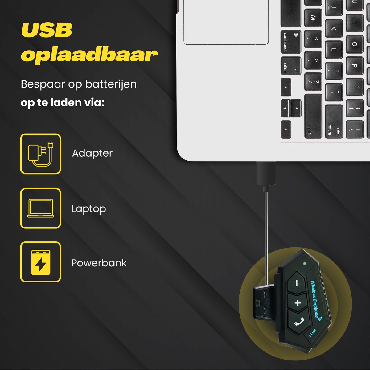 Bluetooth Headset Communication | Motorcycle Helmet | IP67 Waterproof | Motorcycle Accessory | Bluetooth 4.2 - Image 3
