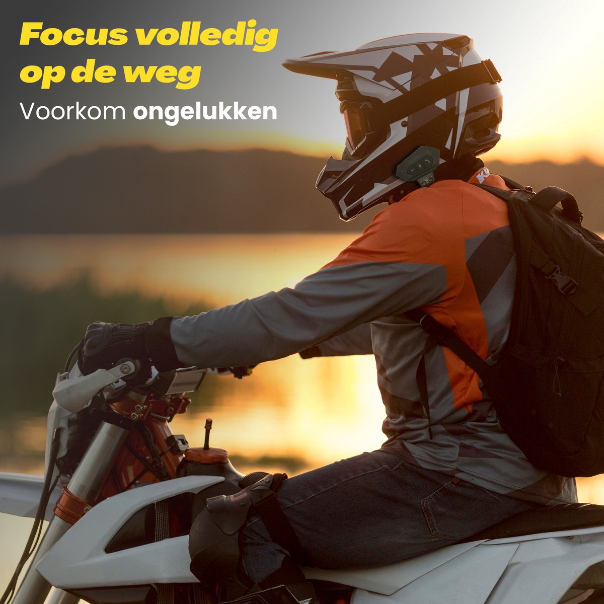 Bluetooth Headset Communication | Motorcycle Helmet | IP67 Waterproof | Motorcycle Accessory | Bluetooth 4.2 - Image 9