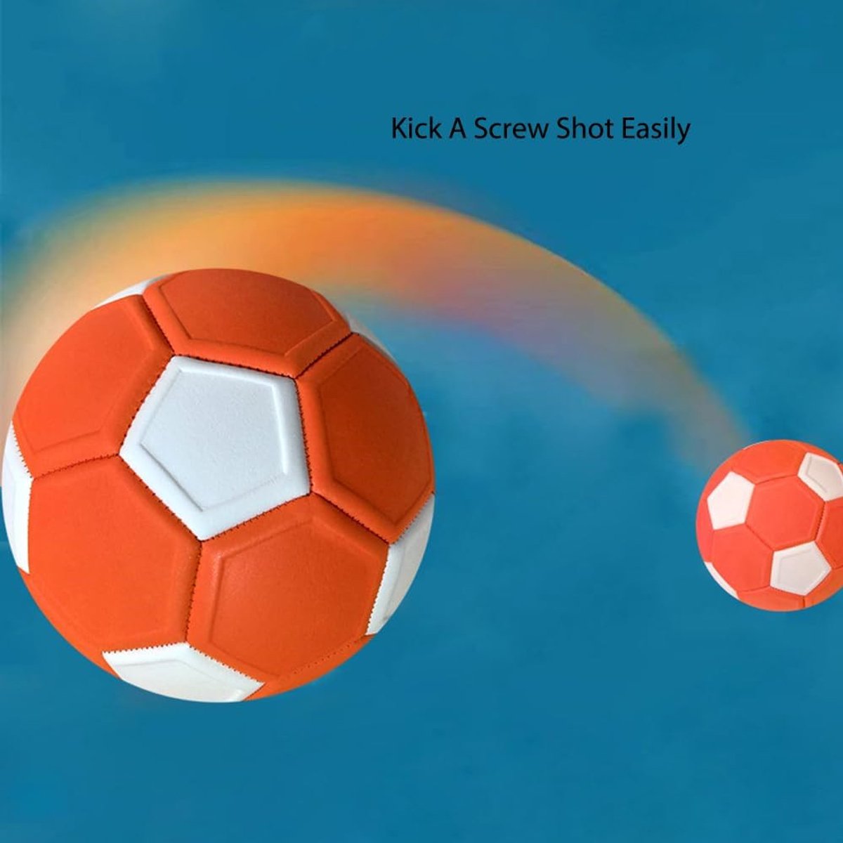 Curveball - Curve ball for outdoor games, 20 cm - fun - ideal gift for children - Soccer ball - Soccer training equipment - Kickerball - Soccer equipment - Balls - Curve ball - Image 5