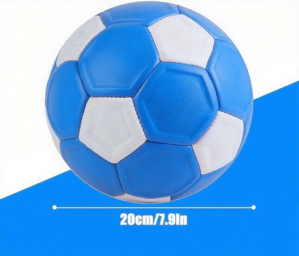 Curved ball for outdoor sports, 20 cm - fun - curved ball - perfect for children - blue - new 2025 - Image 2