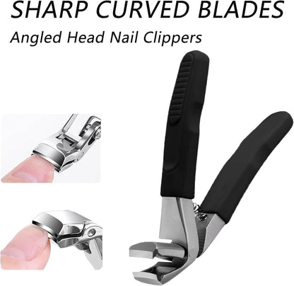 Nail clippers for seniors - Toenail clippers - Nail clippers - Large nail clippers - Premium steel nail clippers - Nail clippers for seniors - Wide toenail clippers - Suitable for men and women - Image 5