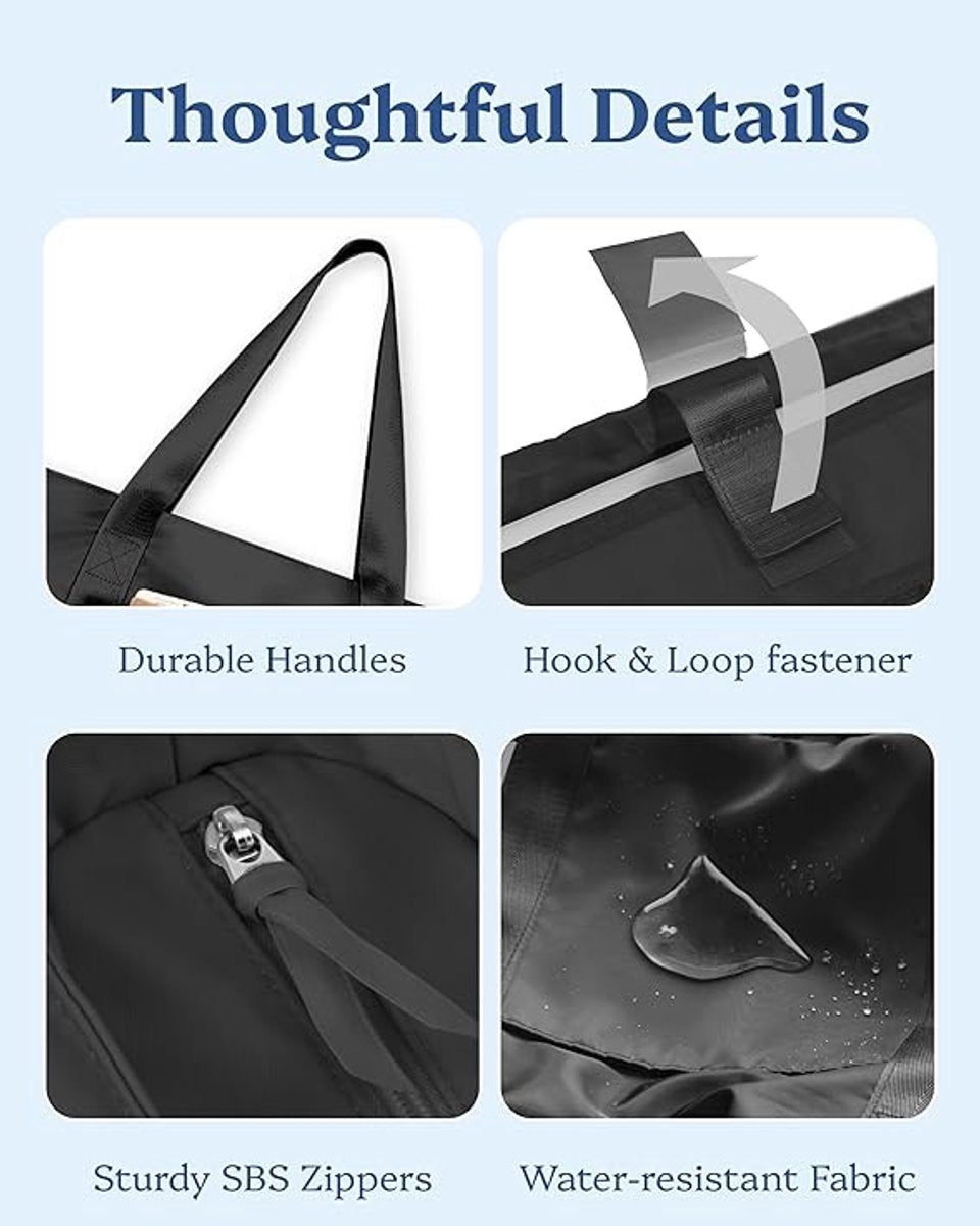 Waterproof shoulder bag for 16-inch laptops for women, ideal for work, school and travel. - Image 6