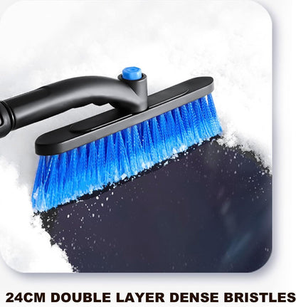 Extendable ice scraper with snow brush - Extra long handle - Telescopic handle - Ice scraper - Snow brush - Car ice scraper - Car window scraper - Snow scraper - Window scraper - Image 5
