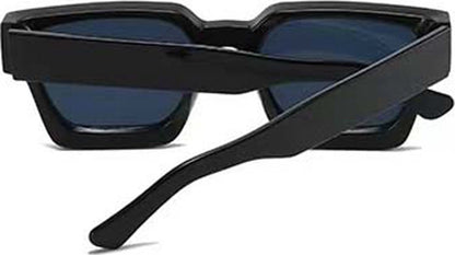 Lunettes de soleil carrées - Lunettes de soleil pour femmes - Lunettes Festival - Lunettes Rave - Lunettes - Monture épaisse - Black - Image 5