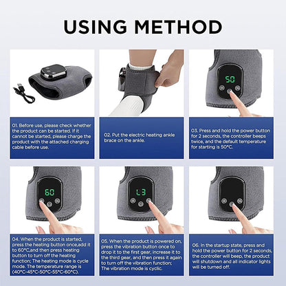 Foot massager - Blood circulation - Neuropathy - EMS electric foot massager - Ideal for recovery - Sports and everyday well-being - Perfect for runners - Fitness enthusiasts - Use after exercise - Image 3
