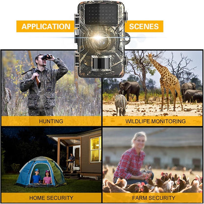 Rechargeable wildlife camera with night vision - 10 x 13.2 cm - IP66 waterproof - 1.3 m range - 1080p - 32 GB SD card included - For wildlife monitoring - For outdoor use - Image 4