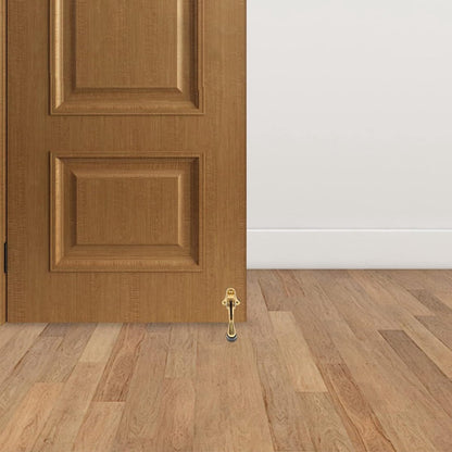 Door stop - interior door stop - exterior door stop - door stop - safety door stop - swing and recessed door stop - wall protection - gold - Image 5