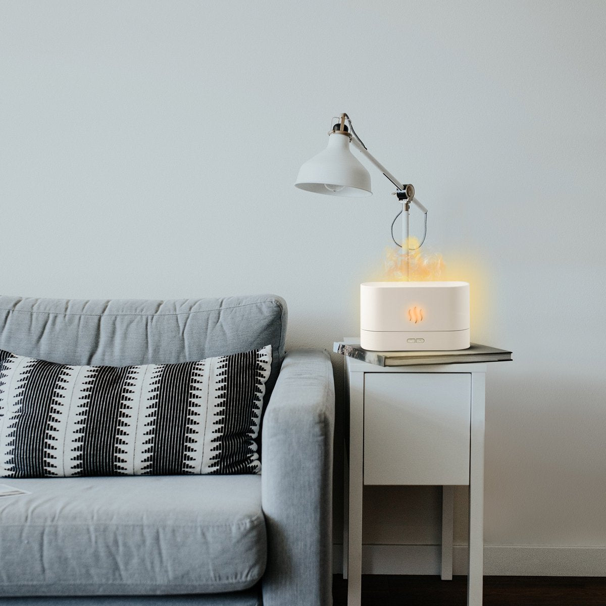 Boostiv Aroma Diffuser - Humidifier - Aromatherapy - Flame Effect - Aroma Diffuser - Image 4