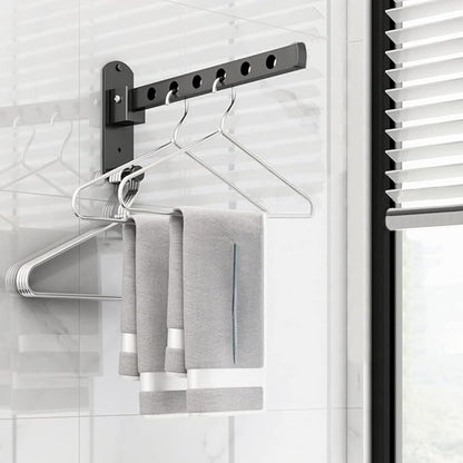 Wall-mounted clothesline - Wasrek - Clothesline - Wall-mounted clothesline - Foldable wall-mounted clothesline - Drying - Image 3