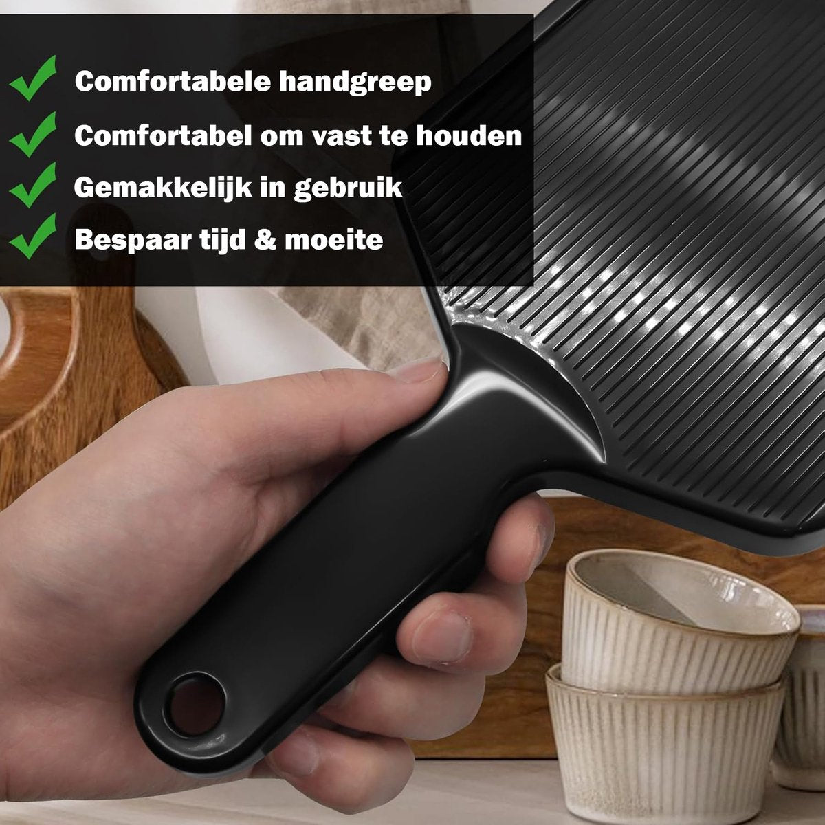 RIVV Japanese Mandoline - Vegetable Slicer - Kitchen Slicer - Manual - Mandolines - Image 3