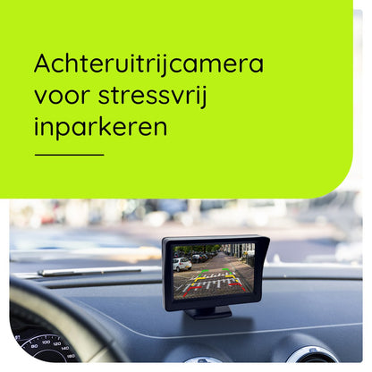 Procar® ARC1 HD Parking Backup Camera + 4.3-inch TFT LCD Monitor - Black - Image 5
