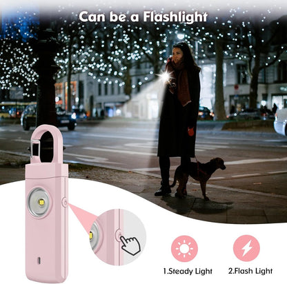 Personal Alarm - Powerful 130dB Sound and Flashing Light - Personal Security Alarm - Self-Defense Keychain - Personal Protection - Emergency Signal - Senior Alarm - Portable Security Alarm - Image 7