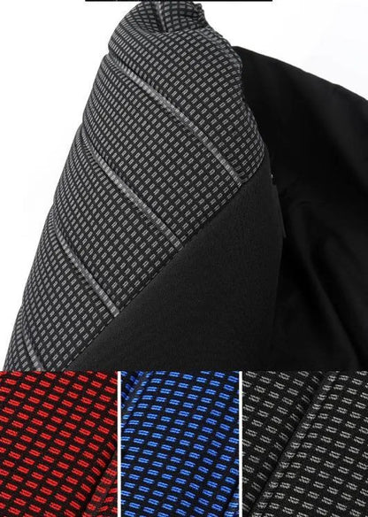 Car seat cover / Car seat cover / Car seat covers / Universal car seat covers - Driver/passenger seat cover (not for the back seat) - Universal - Fits most models - Stylish - Black/Blue - Image 3