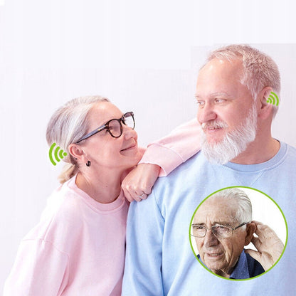 Digital hearing aid - Behind-the-ear sound collector - Rechargeable - Sound amplification - Intelligent noise cancellation - Dynamic speaker - In-ear detection - Image 5