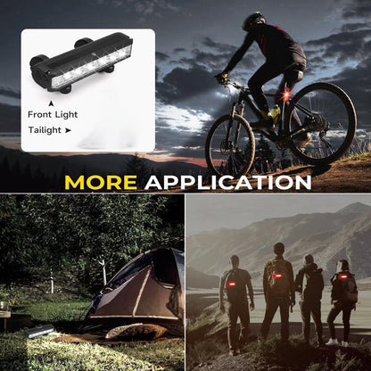 1800 Lumen LED Bike Light - USB Rechargeable Bike Light - Bike Light with Power Bank - Century of Lights for Mountain Bikes and Road Bikes - Waterproof Bike Light - Image 4