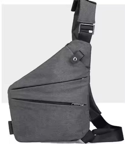 Anti-theft travel bag, small messenger bag, shoulder bag, lightweight backpack, casual chest bag with single strap for travel, sports, walking, cycling - Image 3