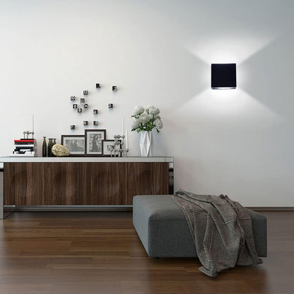 Rechargeable wall light with remote control - 5W - Three lighting colors - Adjustable intensity - Night light - Wireless - Battery operated - Suitable for indoor and outdoor use - Wit - Image 8