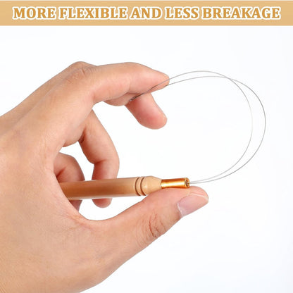 Microring Loop - Microring Needle 4 pieces - hair extensions - threading - beads - Image 3