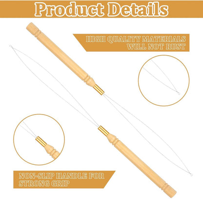 Microring Loop - Microring Needle 4 pieces - hair extensions - threading - beads - Image 5