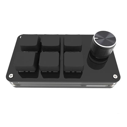 Mini 6-button keyboard, programmable keys, customizable shortcuts, mechanical USB keyboard - Image 4