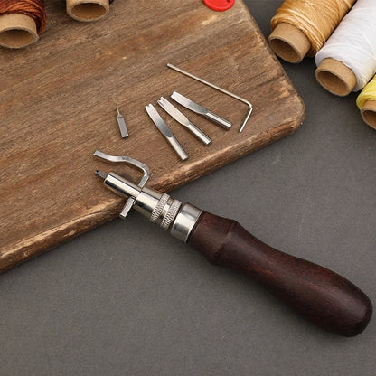 ShopEighty8 - Leather - Leather Processing - Leatherworking Tools - Professional Leather Craft Tool Set - Sewing - Tailoring - Upholstery - Clothing - Image 2
