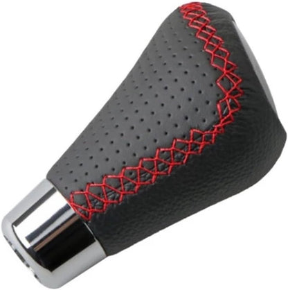 Gear shift lever - Manual gear shift lever - 5-speed transmission - Gear shift lever - Manual transmission - Black leather stitching - Universal gear shift lever (black) - Image 7